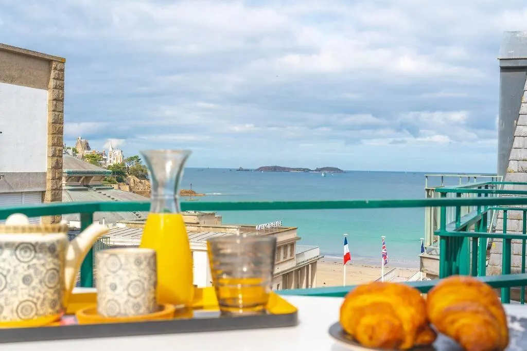 Apartman Studio Vue Mer En Centre-Ville Dinard